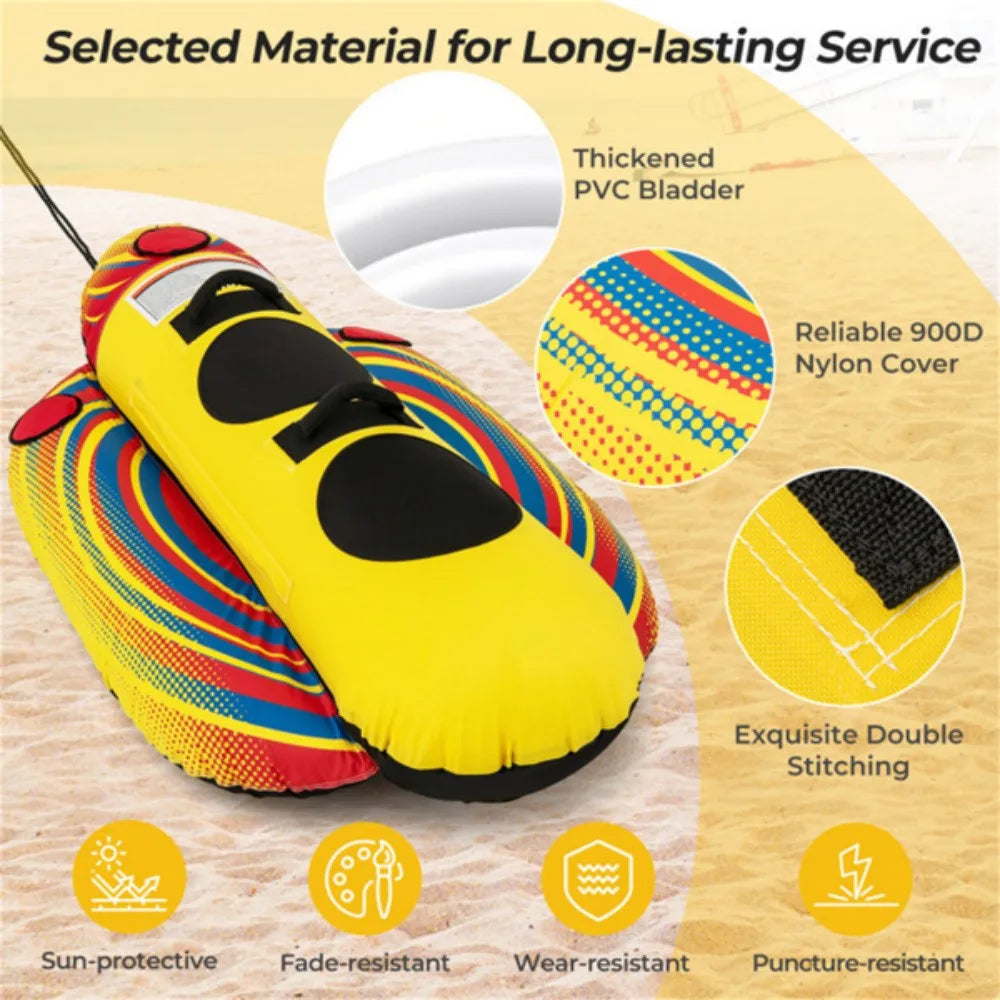 Double Inflatable Towable Tube Banana Boat