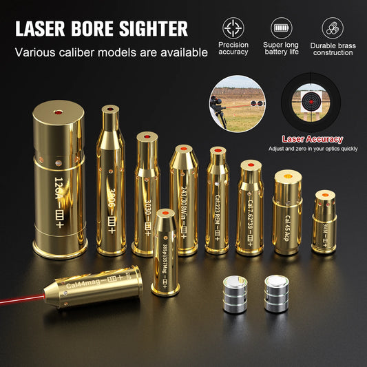 38Spl/357Mag Red Laser Calibration Tool