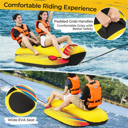 Double Inflatable Towable Tube Banana Boat