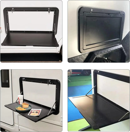Foldable RV Wall Mount Table 800x400mm