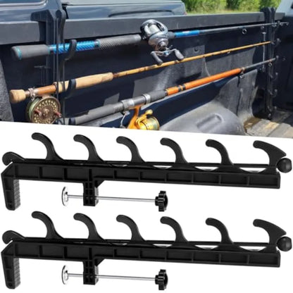2 Sets Truck Bed Fishing Rod Holder,