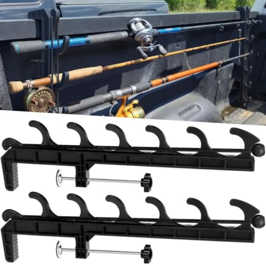 2 Sets Truck Bed Fishing Rod Holder,