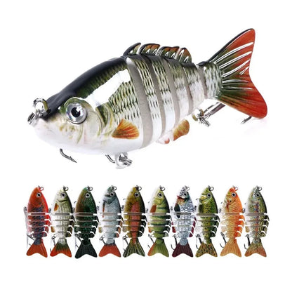 1PCS 8cm 13g Lifelike Fishing Lure Swimbait,