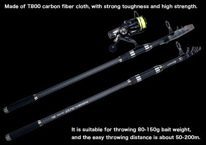 Telescopic Surf Spinning Rod 3.6/4.2/4.5/5.0/5.3m \