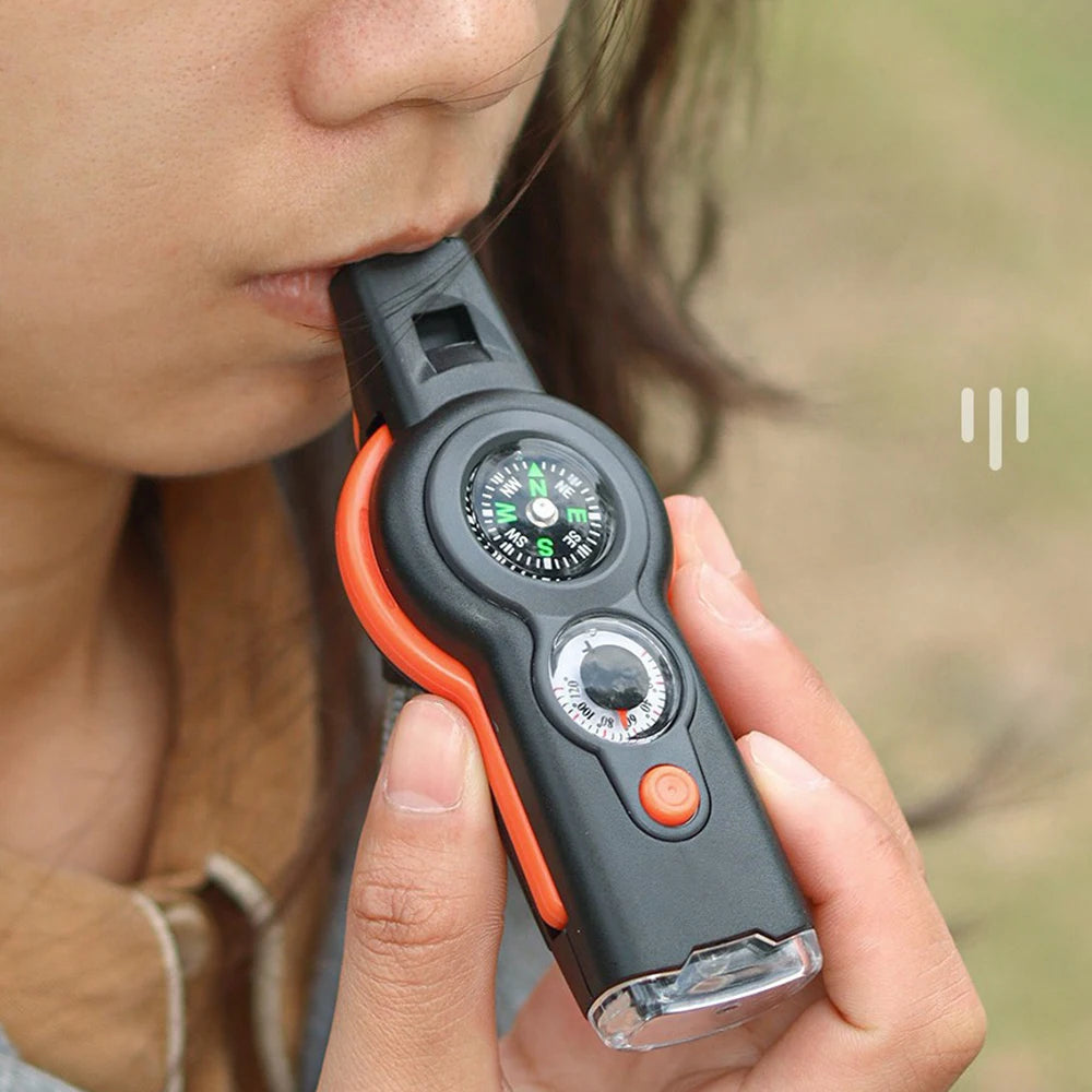 Seven in One Multifunctional Outdoor Survival Tool
