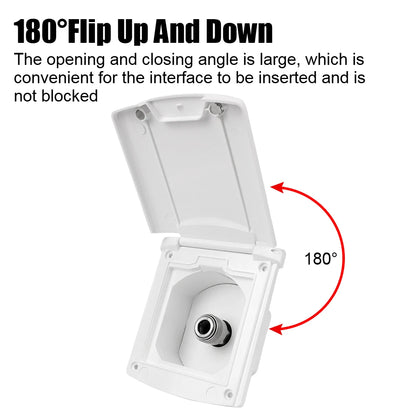 RV Camper Water Inlet Outlet Hatch