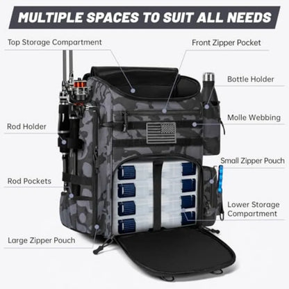 25L Fishing Backpack