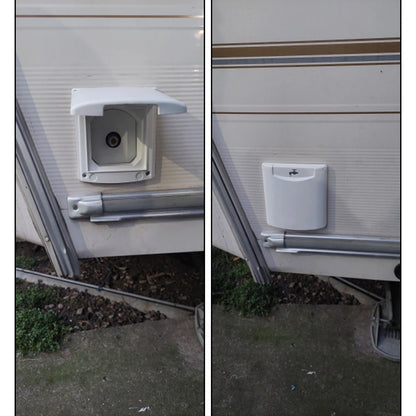 RV Camper Water Inlet Outlet Hatch