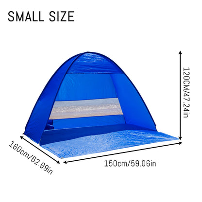 Pop-up beach tent,with handbag -