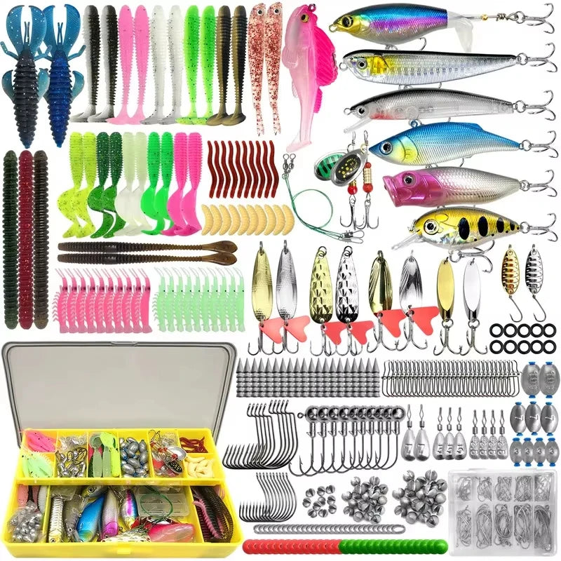 107 Piece Lure Fishing Set