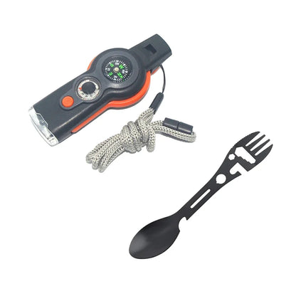 Seven in One Multifunctional Outdoor Survival Tool