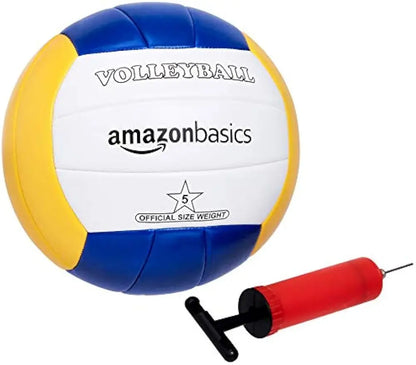 Outdoor Volleyball and Badminton Combo Set