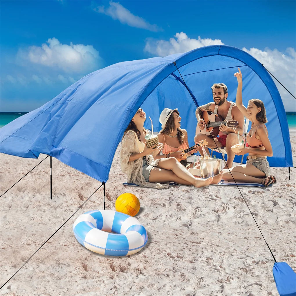 Camping beach tent suitable for 4-8 people,