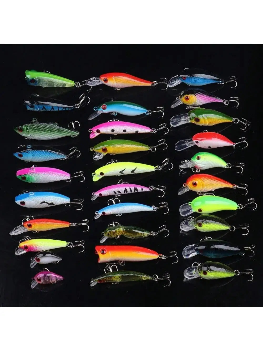 30pcs Mini Fishing Lure Kit