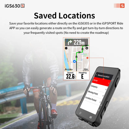 Cycling Computer Dual Band Global GPS