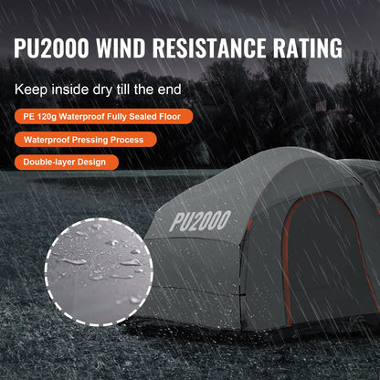 SUV Camping Tent, 8'-8' SUV Tent Attachment