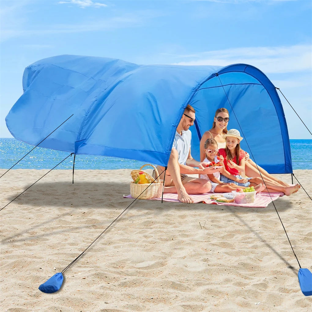 Camping beach tent suitable for 4-8 people,