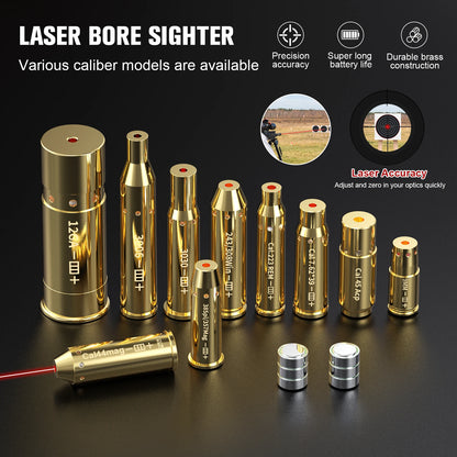 38Spl/357Mag Red Laser Calibration Tool