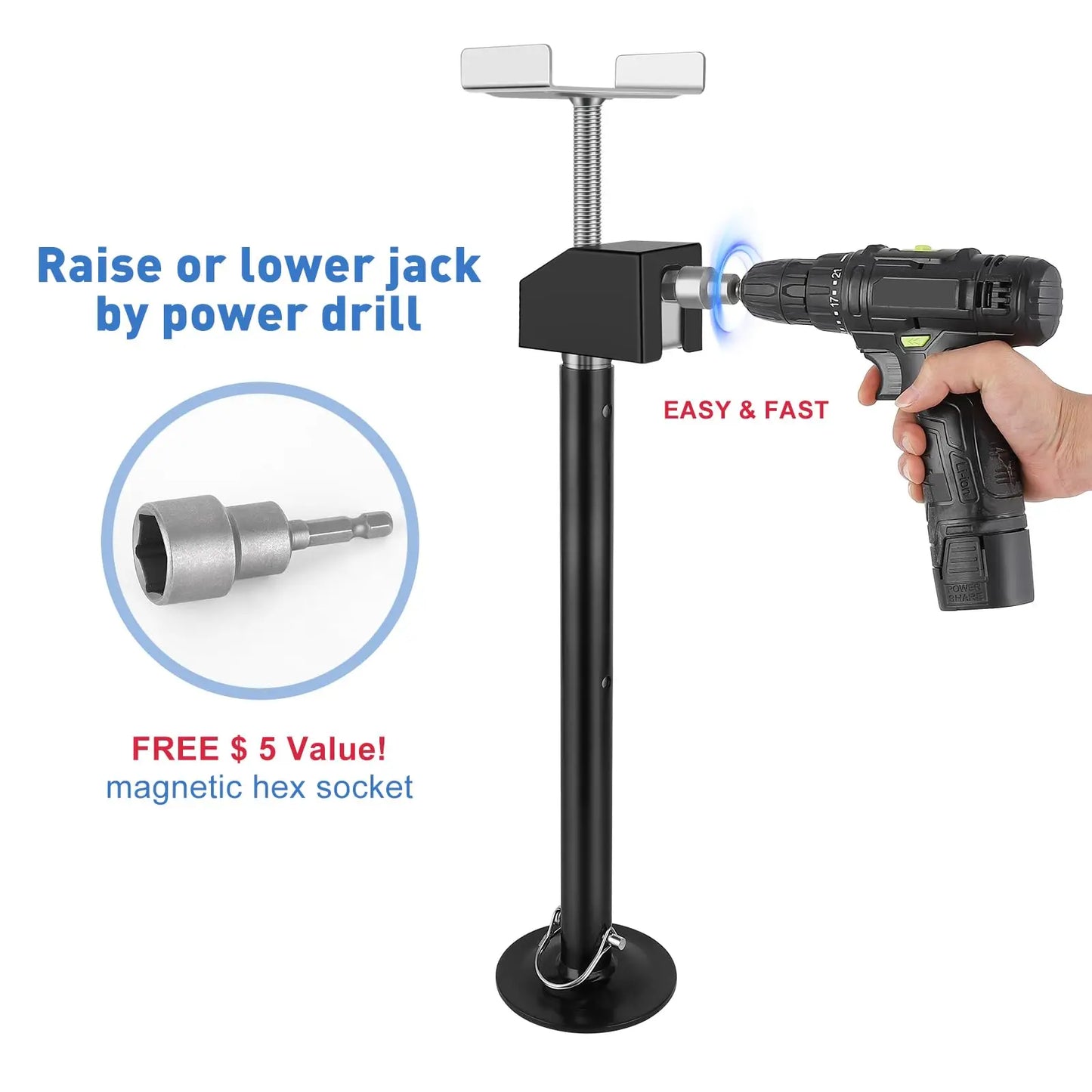 2 Pack RV Slide Out Support Jacks.