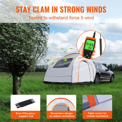 SUV Camping Tent, 8'-8' SUV Tent Attachment