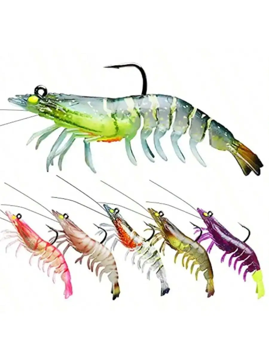 1pc Soft Shrimp Style Soft Plastic Fishing Lures,