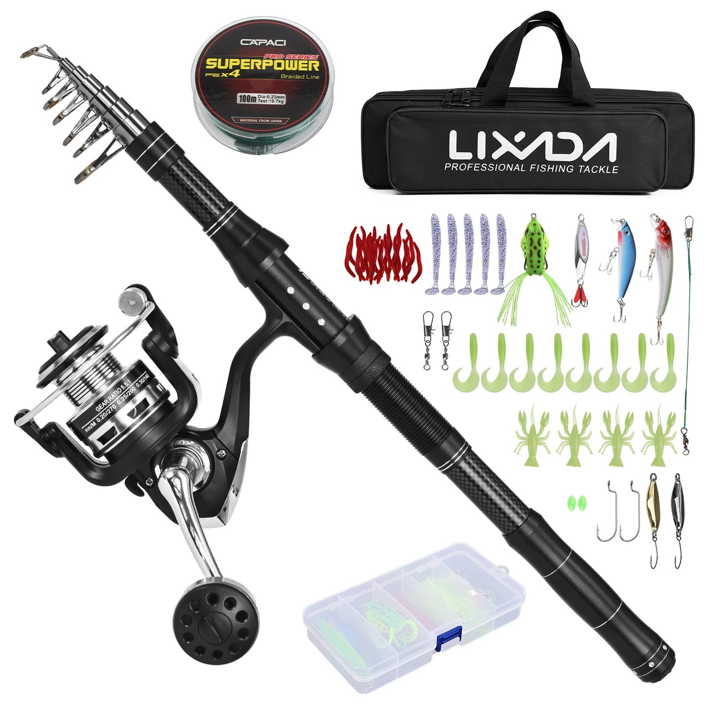 Fishing Rod and Reel Combo