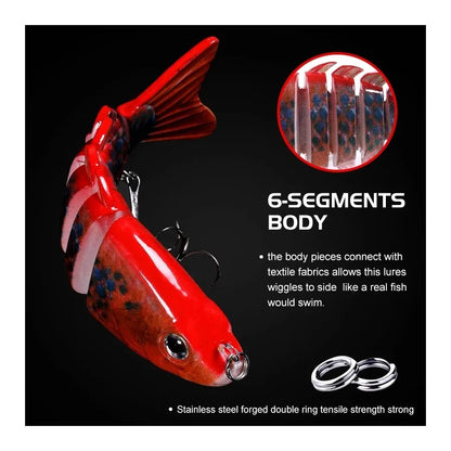 1PCS 8cm 13g Lifelike Fishing Lure Swimbait,