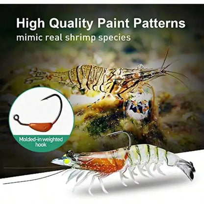 1pc Soft Shrimp Style Soft Plastic Fishing Lures,