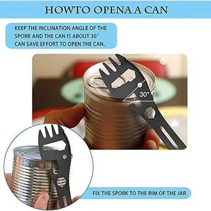 Seven in One Multifunctional Outdoor Survival Tool