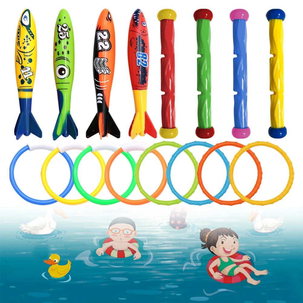 4Pcs Pool Games Sinking   Swimming Pool Accessories