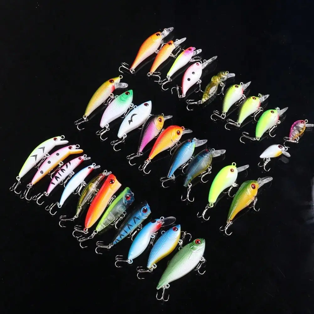 30pcs Mini Fishing Lure Kit