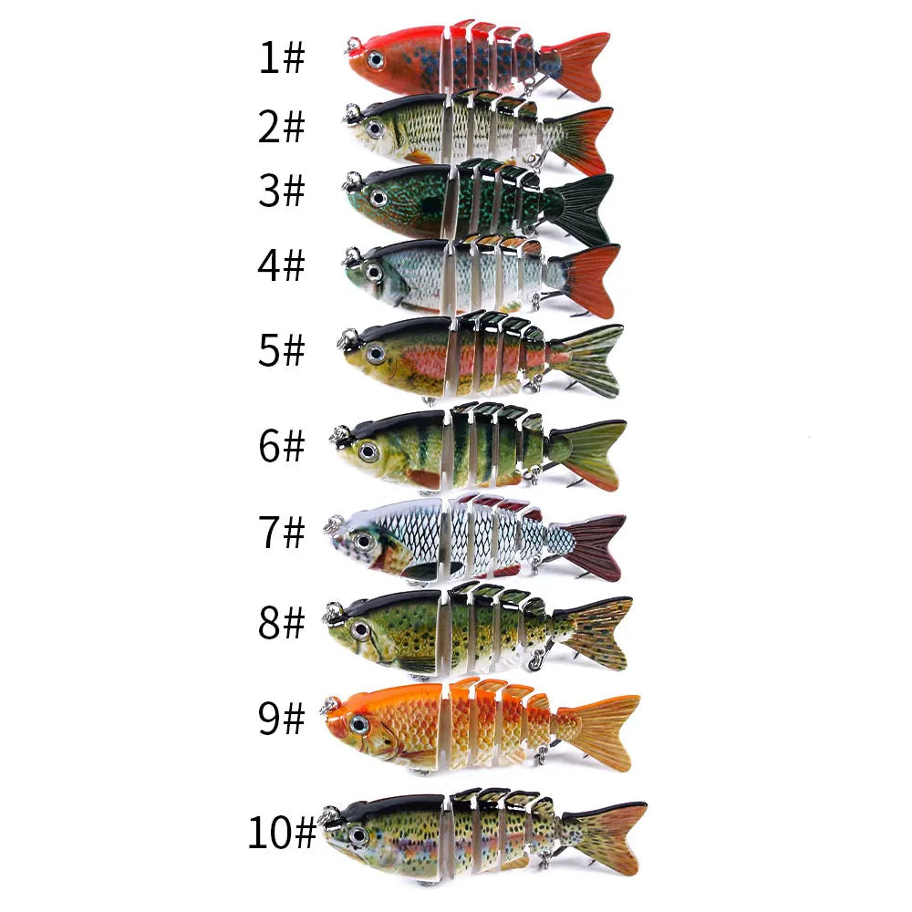 1PCS 8cm 13g Lifelike Fishing Lure Swimbait,