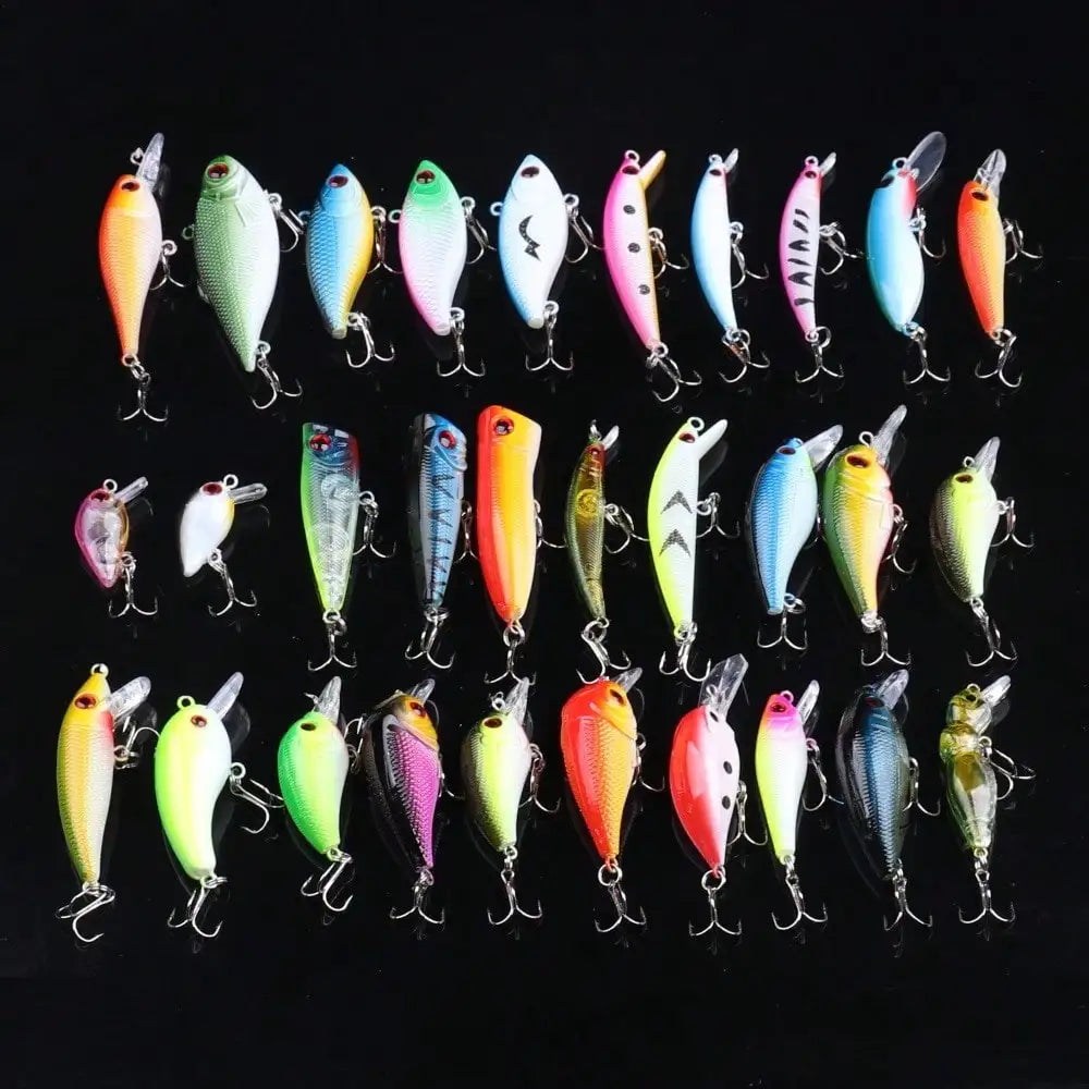 30pcs Mini Fishing Lure Kit