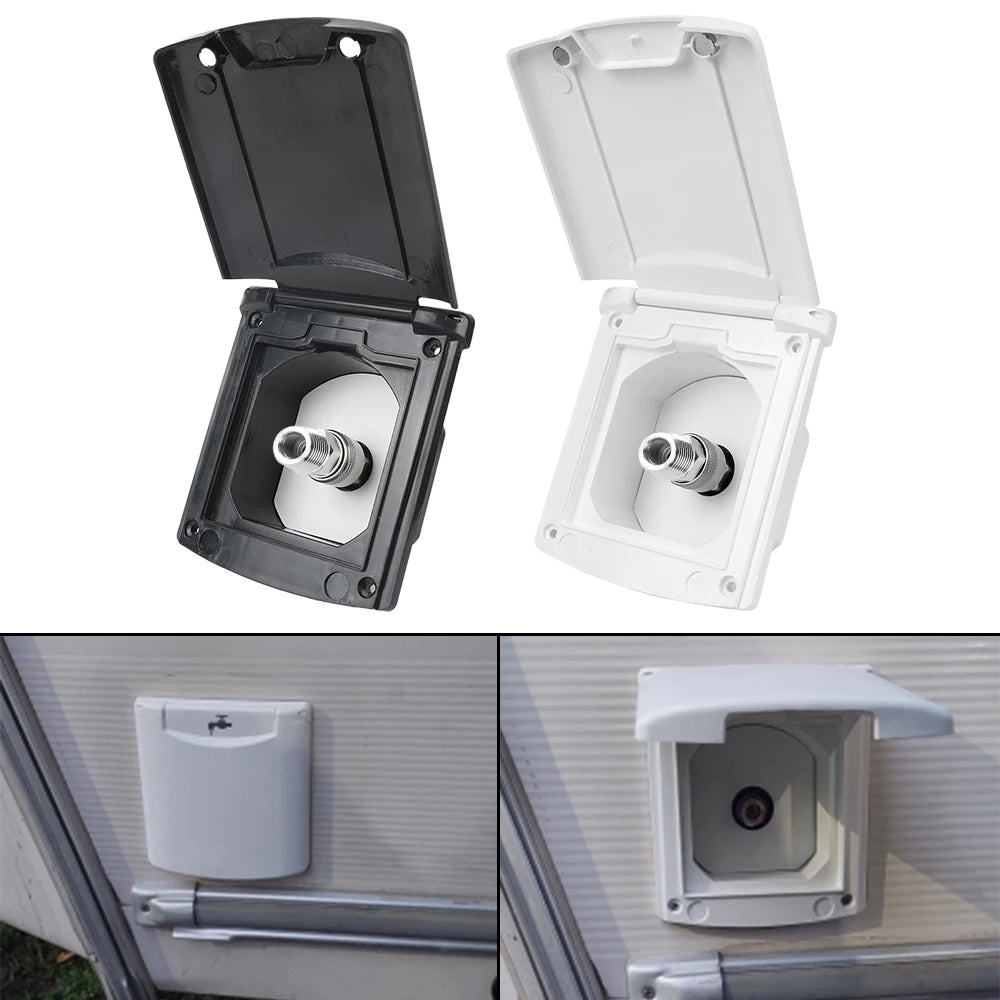 RV Camper Water Inlet Outlet Hatch