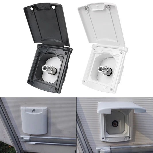 RV Camper Water Inlet Outlet Hatch