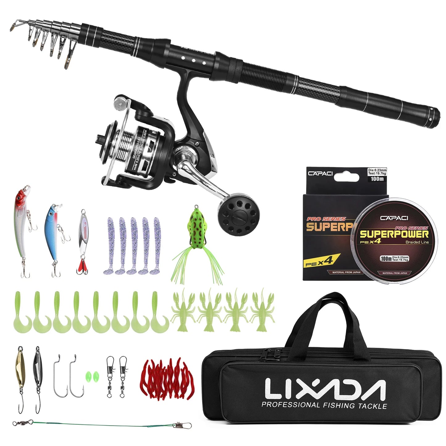 Fishing Rod and Reel Combo