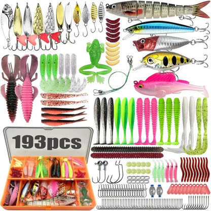 107 Piece Lure Fishing Set
